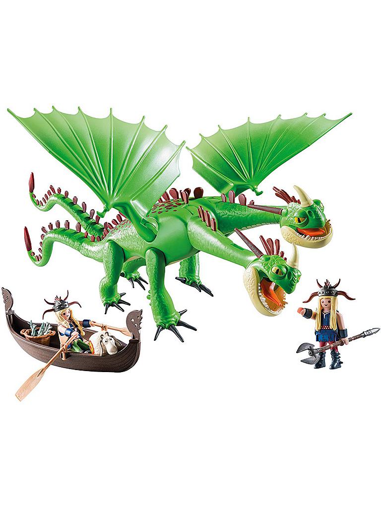 PLAYMOBIL | Dragons - Raffnuss und Taffnusss mit Kotz und Würg  9458 | keine Farbe