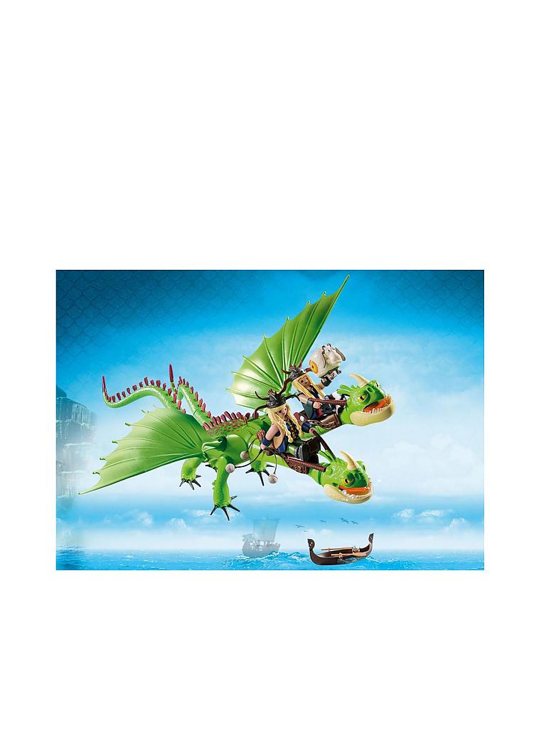PLAYMOBIL | Dragons - Raffnuss und Taffnusss mit Kotz und Würg  9458 | keine Farbe