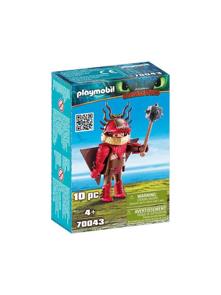 PLAYMOBIL | Dragons - Rotzbacke mit Fluganzug 70043 | blau