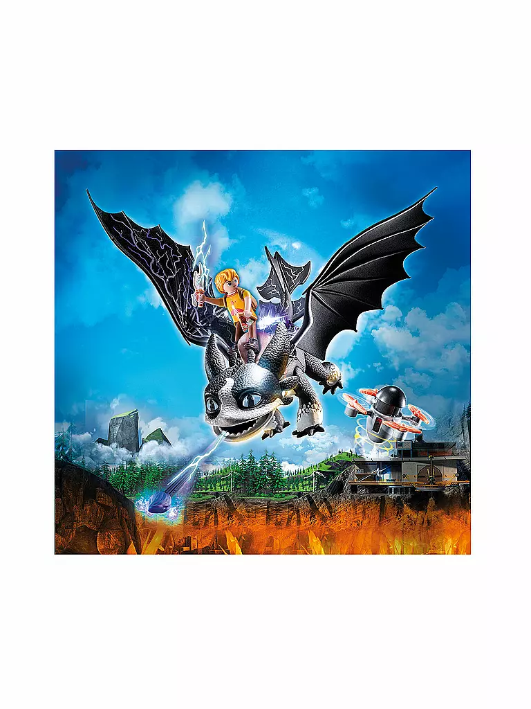 PLAYMOBIL - 71081 - Dragons Nine Realms: Thunder & Tom pas cher PLAYMOBIL - 71081 - Dragons Nine Realms: Thunder & Tom pas cher