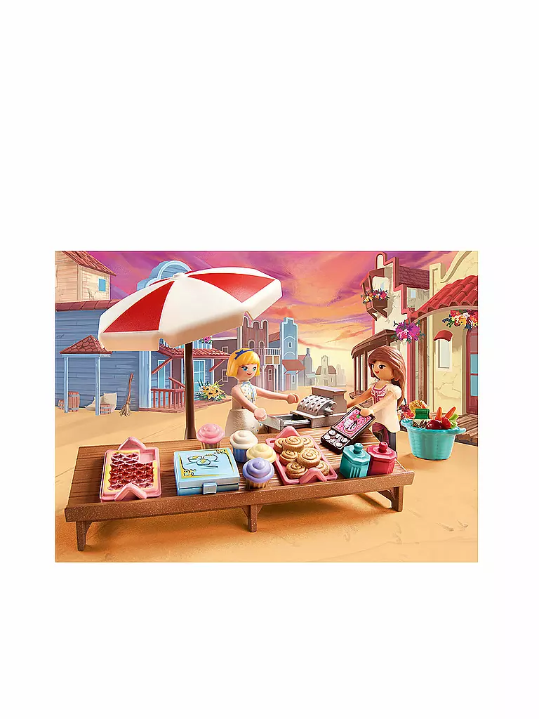 PLAYMOBIL | DreamWorks Spirit Untamed - Miradero Süßigkeitenstand 70696 | keine Farbe