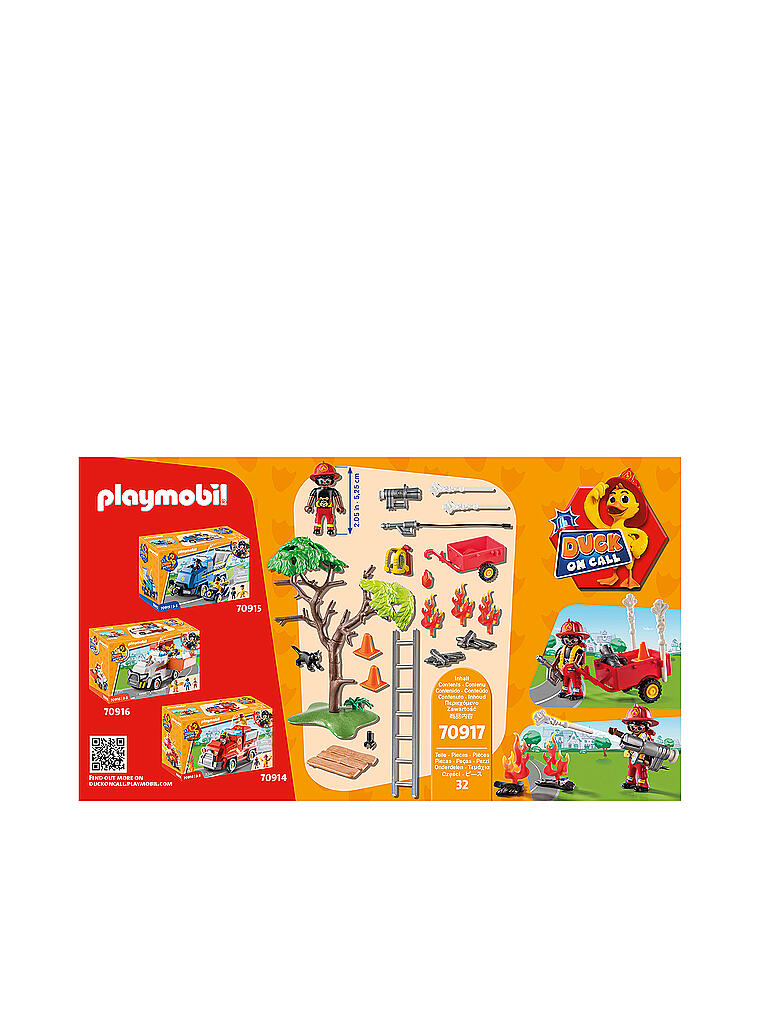 PLAYMOBIL | DUCK ON CALL - Feuerwehr Action. Rette die Katze! 70917 | keine Farbe