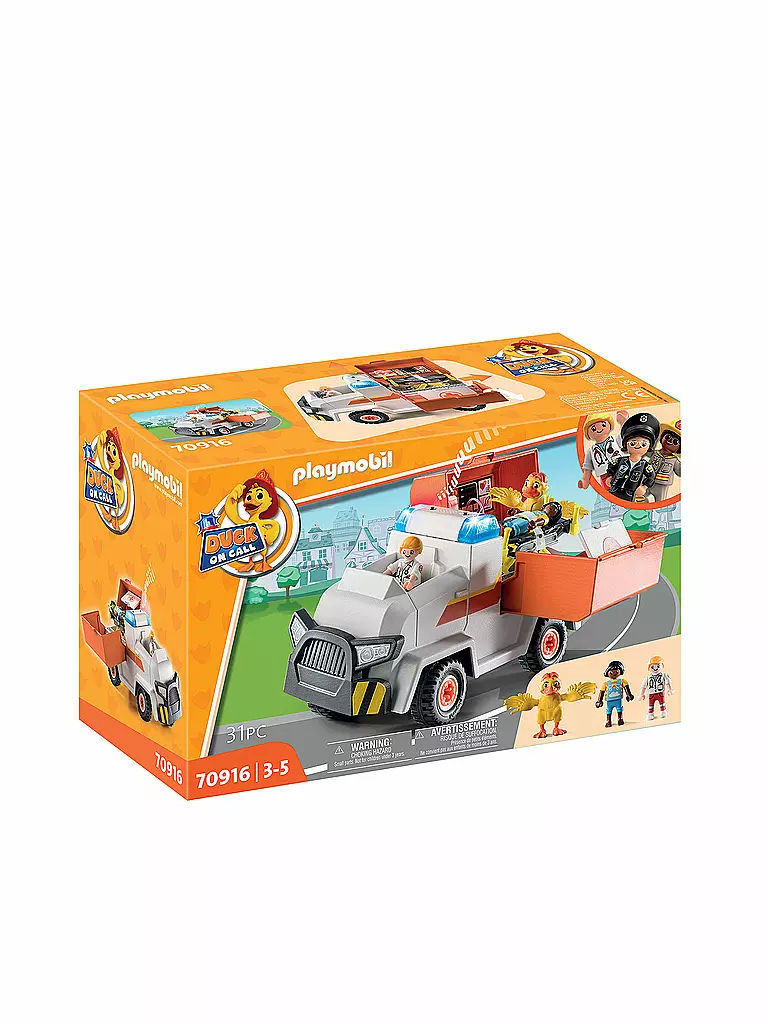 PLAYMOBIL | DUCK ON CALL - Notarzt Einsatzfahrzeug 70916 | keine Farbe
