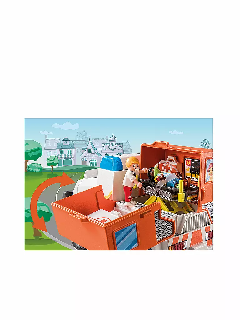 PLAYMOBIL | DUCK ON CALL - Notarzt Einsatzfahrzeug 70916 | keine Farbe