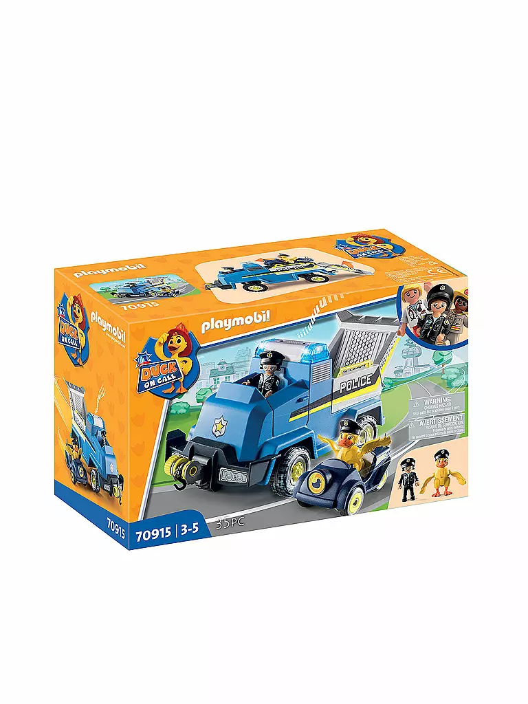 PLAYMOBIL | DUCK ON CALL - Polizei Einsatzfahrzeug 70915 | keine Farbe