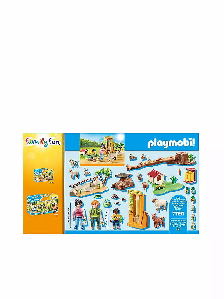 PLAYMOBIL | Erlebnis-Streichelzoo 71191 | keine Farbe