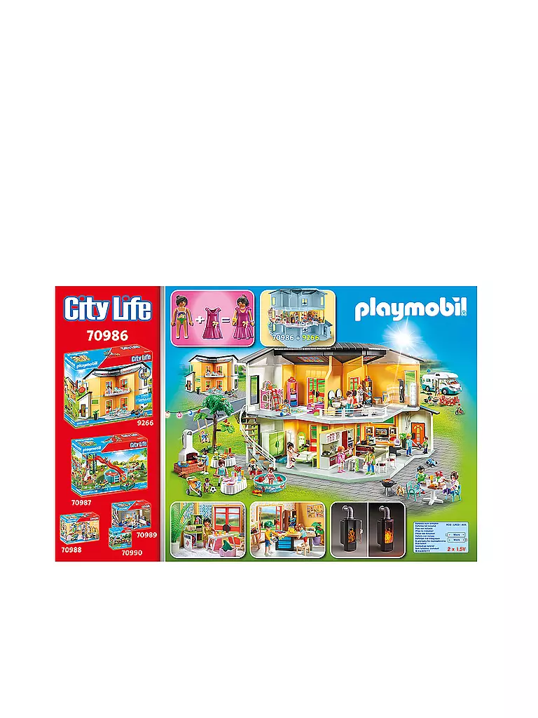 PLAYMOBIL | Etagenerweiterung Wohnhaus 70986 | keine Farbe