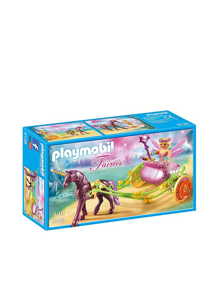 PLAYMOBIL | Fairies - Blumenfee mit Einhornkutsche 9136 | keine Farbe