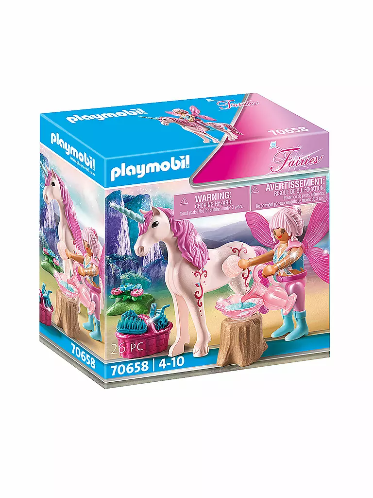 PLAYMOBIL | Fairies - Einhorn mit Pflege-Fee 70658 | keine Farbe