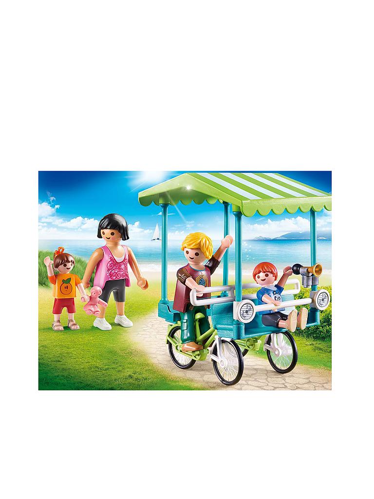 PLAYMOBIL | Familien Fahrrad 70093 | blau