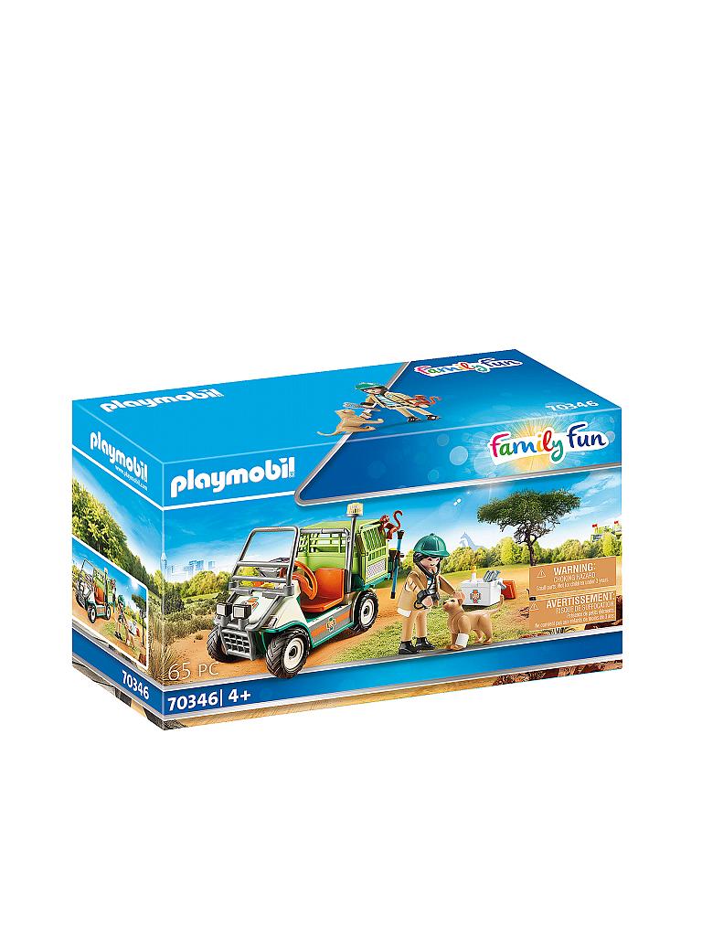 PLAYMOBIL | Family Fun - Zoo Tierarzt mit Fahrzeug 70346 | keine Farbe