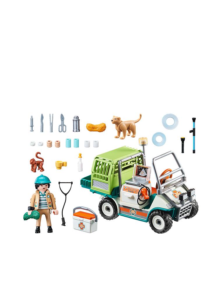 PLAYMOBIL | Family Fun - Zoo Tierarzt mit Fahrzeug 70346 | keine Farbe