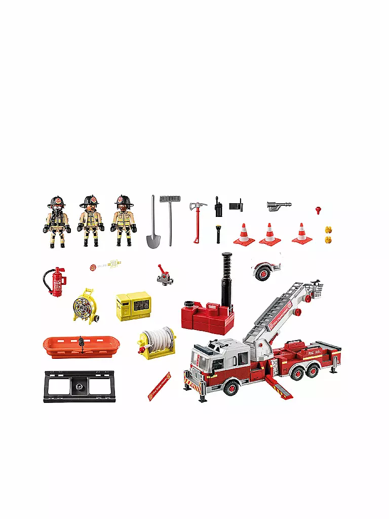 PLAYMOBIL | Feuerwehr-Fahrzeug: US Tower Ladder 70935 | keine Farbe