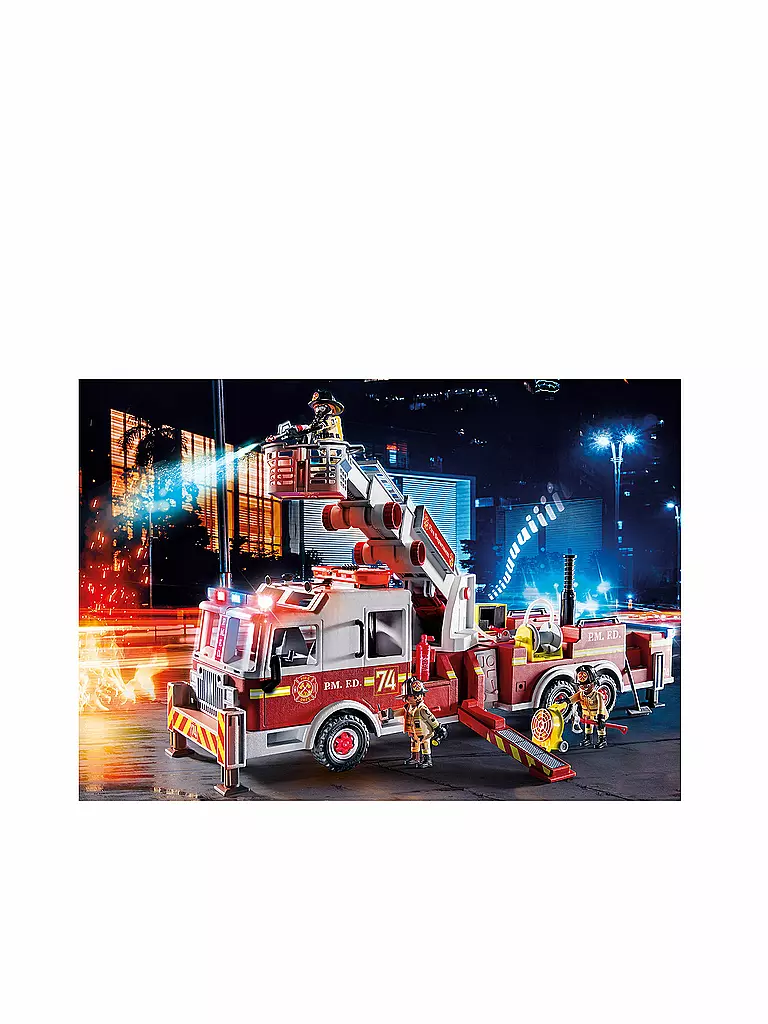 PLAYMOBIL | Feuerwehr-Fahrzeug: US Tower Ladder 70935 | keine Farbe