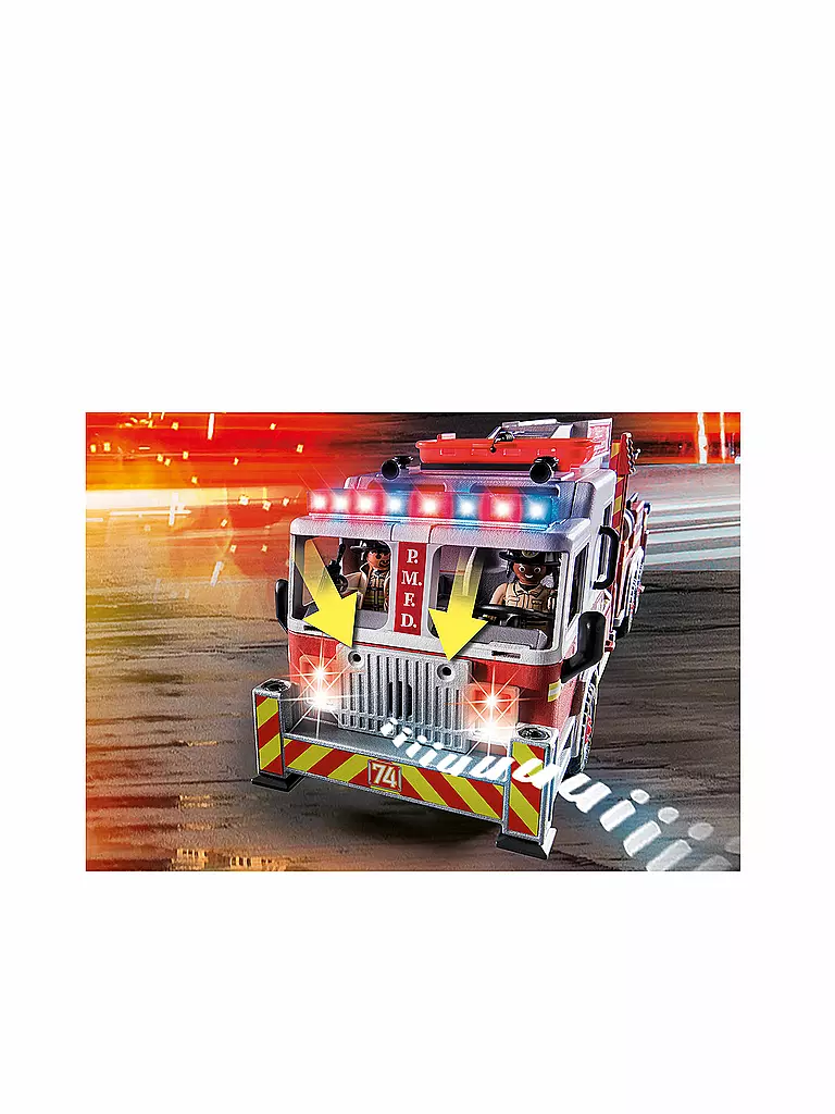 PLAYMOBIL | Feuerwehr-Fahrzeug: US Tower Ladder 70935 | keine Farbe