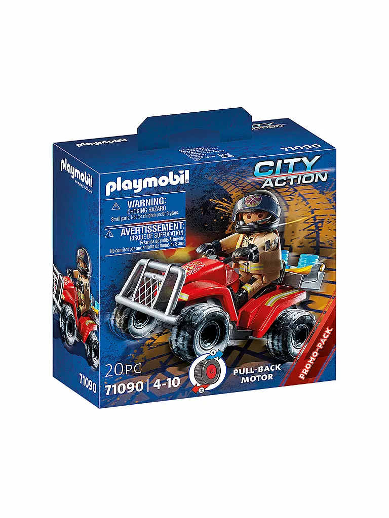 PLAYMOBIL | Feuerwehr-Speed Quad 71090 | keine Farbe