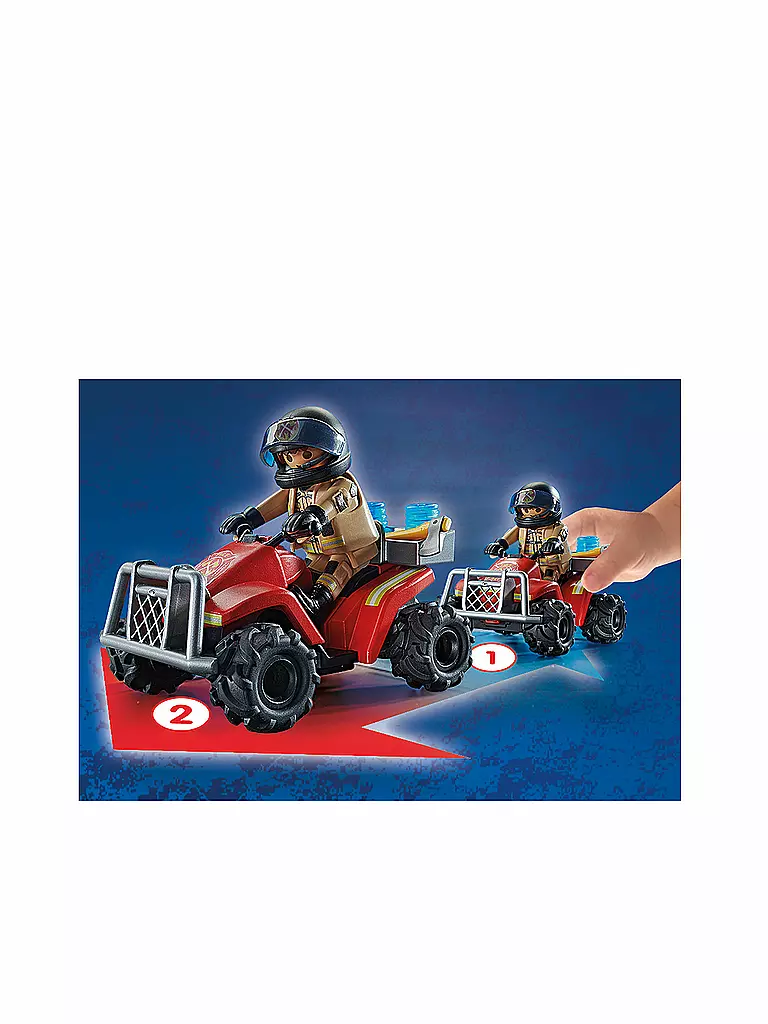PLAYMOBIL | Feuerwehr-Speed Quad 71090 | keine Farbe