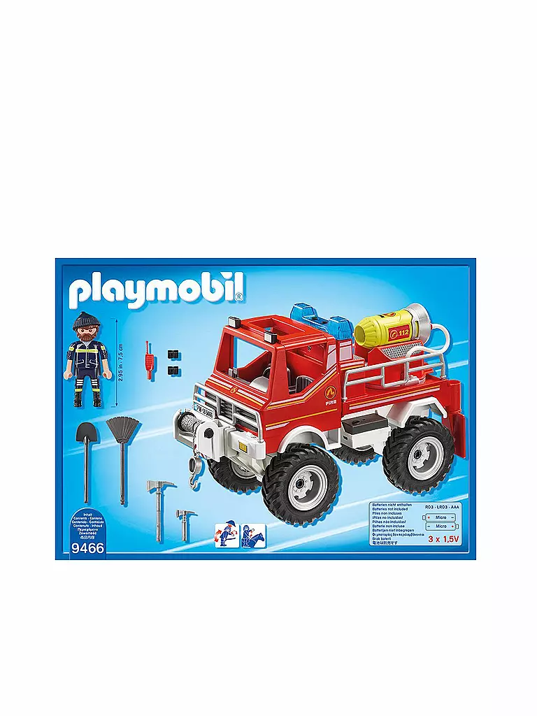 PLAYMOBIL | Feuerwehr-Truck 9466 | keine Farbe
