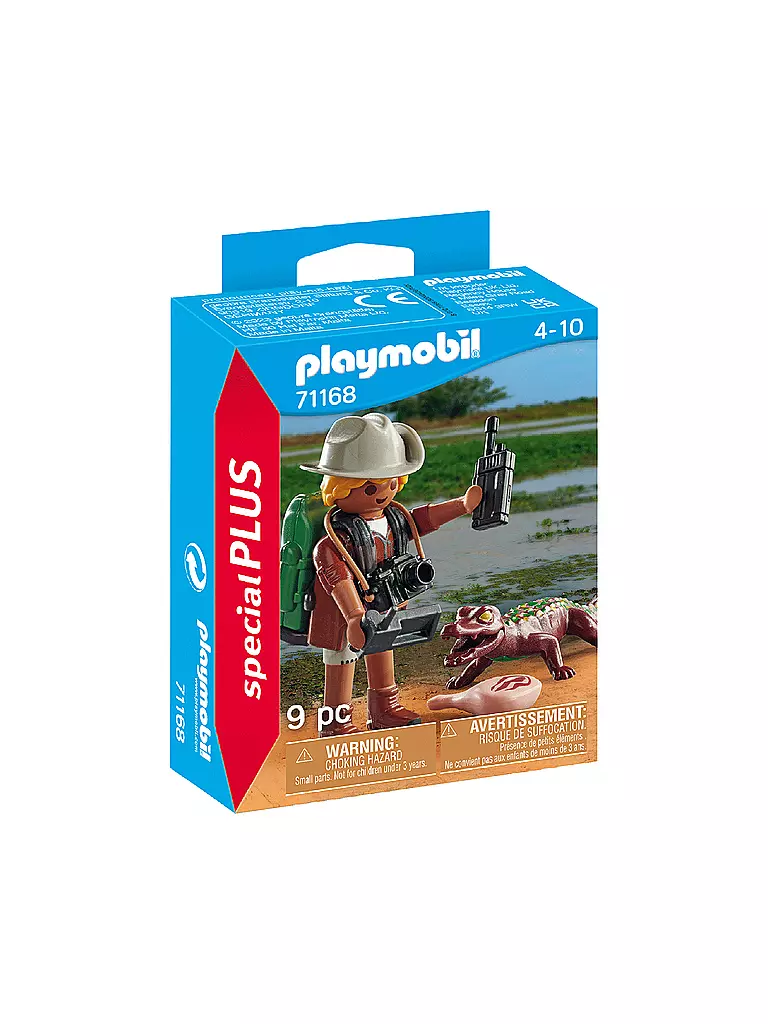 PLAYMOBIL | Forscher mit jungem Kaiman 71168 | keine Farbe