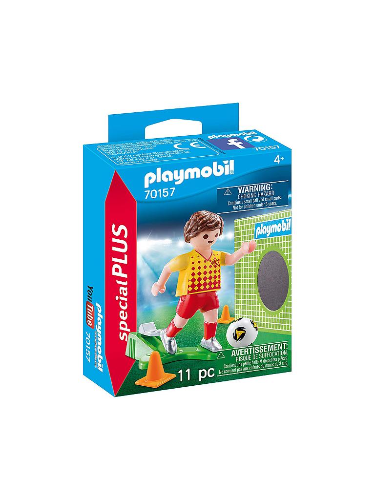 PLAYMOBIL | Fußballspieler mit Torwand 70157 | keine Farbe