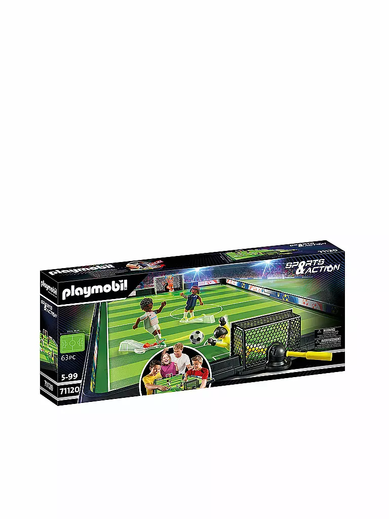 Fußballplatz Mieten In Der Nähe PLAYMOBIL Fußball-Arena 71120 keine Farbe