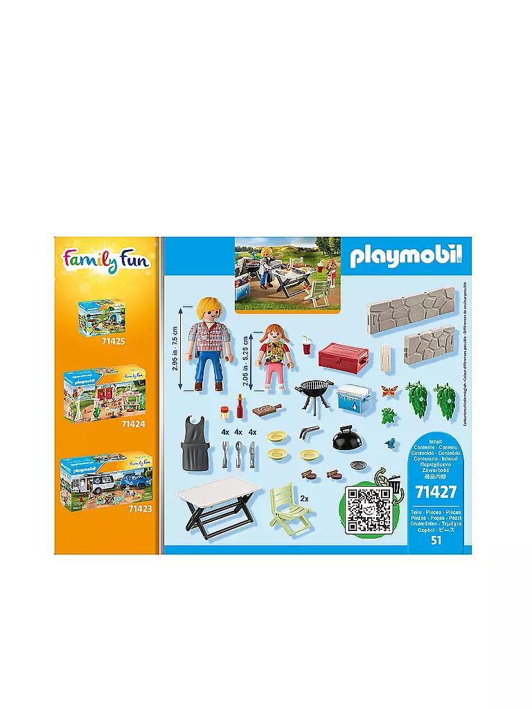 PLAYMOBIL | Gemeinsames Grillen 71427 | keine Farbe