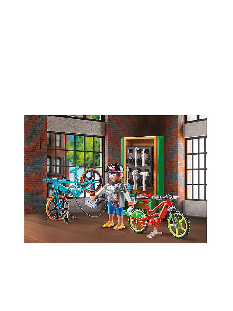 PLAYMOBIL | Geschenkset "E-Bike-Werkstatt" 70674 | keine Farbe