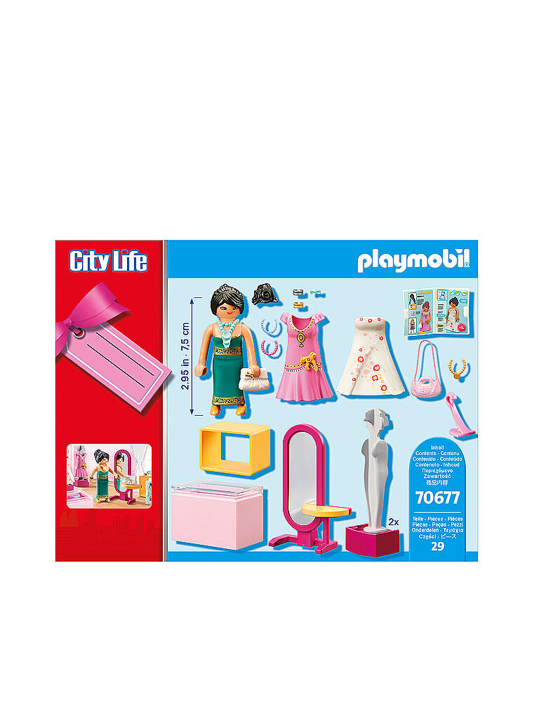 PLAYMOBIL | Geschenkset "Festmodenboutique" 70677 | keine Farbe