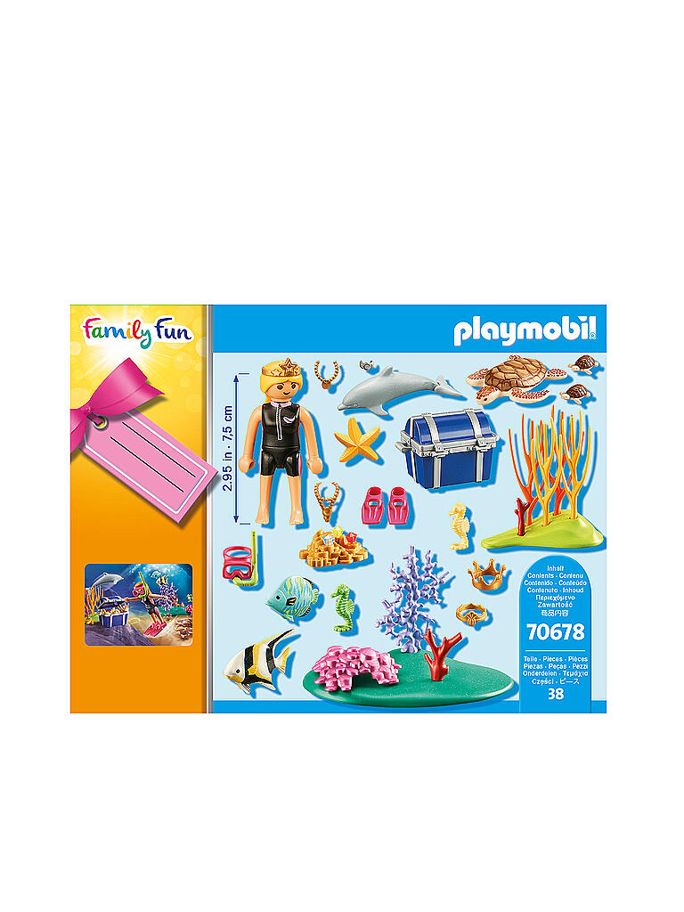 PLAYMOBIL | Geschenkset "Schatztaucherin" 70678 | keine Farbe
