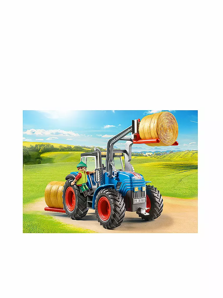 PLAYMOBIL | Großer Traktor mit Zubehör 71004 | keine Farbe