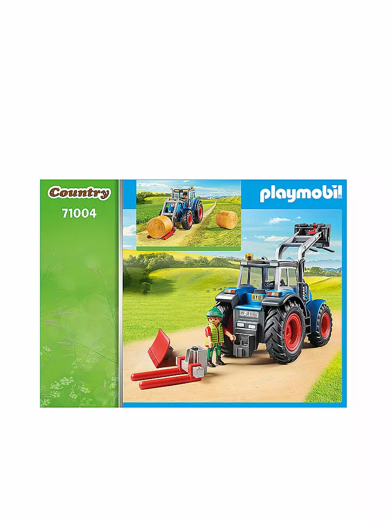 PLAYMOBIL | Großer Traktor mit Zubehör 71004 | keine Farbe