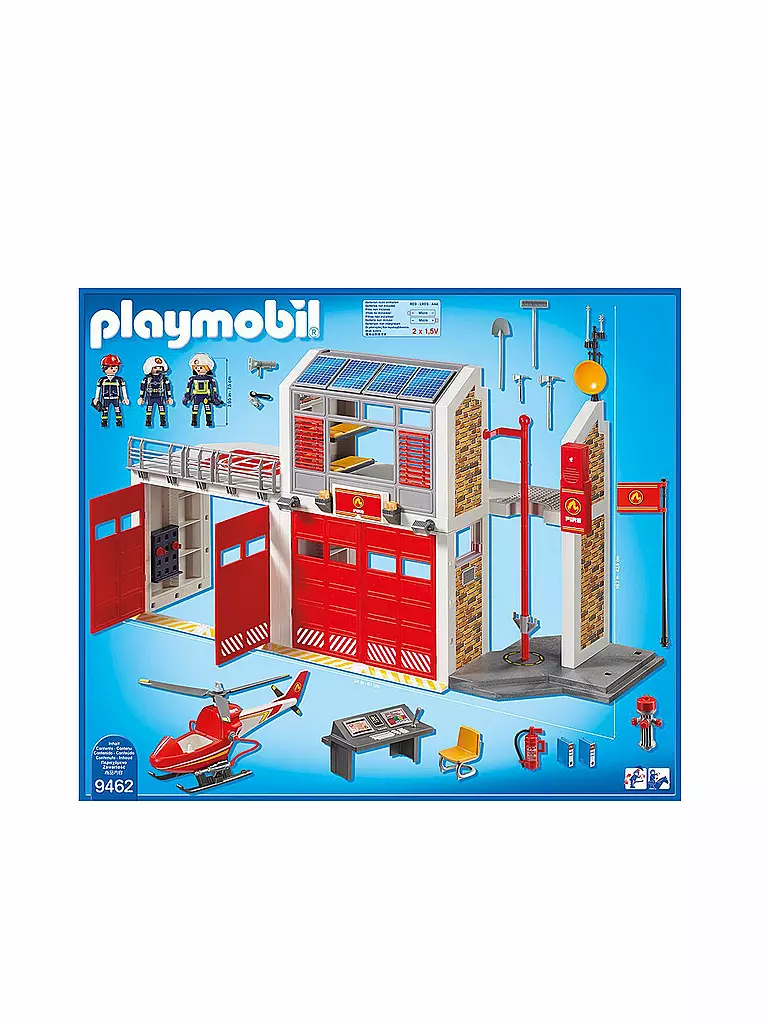 PLAYMOBIL | Grosse Feuerwache 9462 | keine Farbe