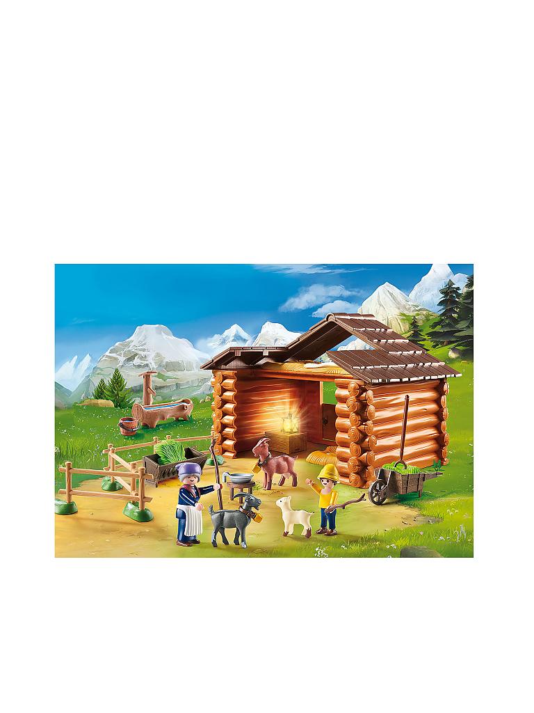 PLAYMOBIL | Heidi - Peters Ziegenstall 70255 | bunt