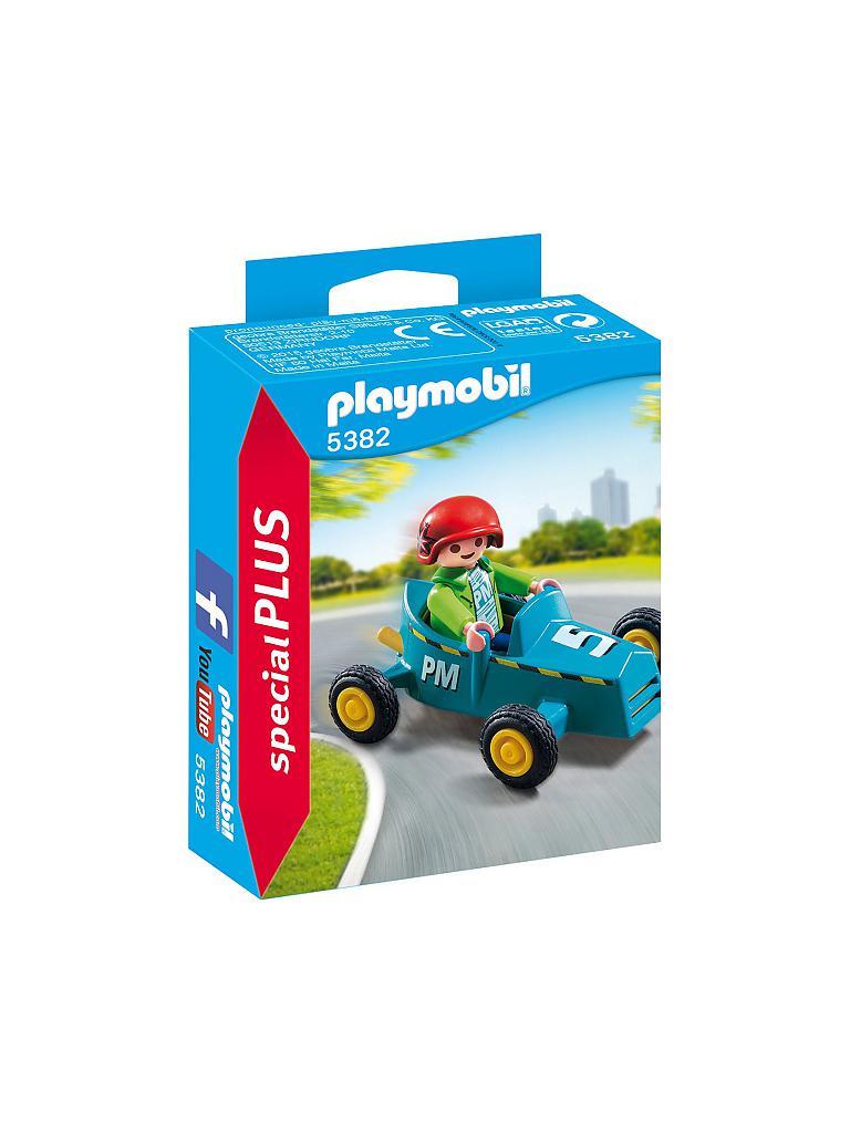 PLAYMOBIL | Junge mit Kart 5382 | transparent