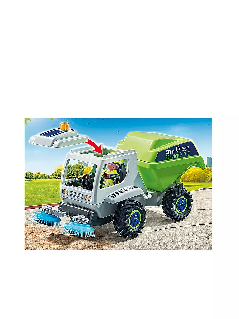 PLAYMOBIL | Kehrmaschine 71432 | keine Farbe