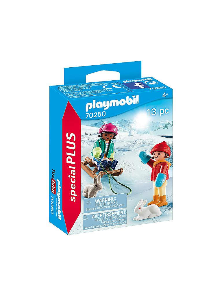 PLAYMOBIL | Kinder mit Schlitten 70250 | keine Farbe