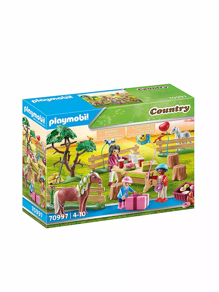 PLAYMOBIL | Kindergeburtstag auf dem Ponyhof 70997 | keine Farbe