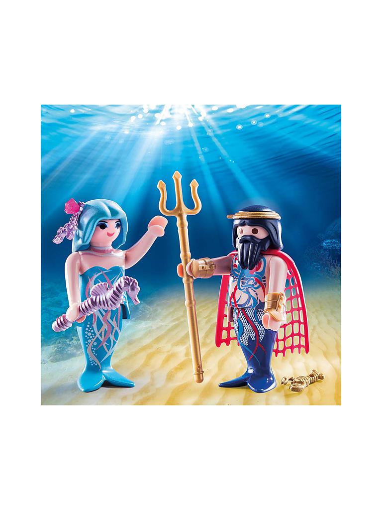 PLAYMOBIL | Meereskönig und Nixe 70082 | blau