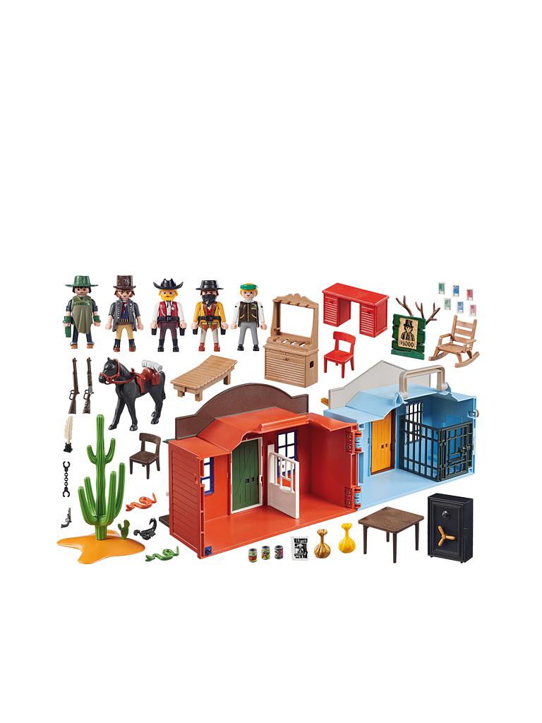 PLAYMOBIL | Mitnehm-Westerncity  70012 | keine Farbe