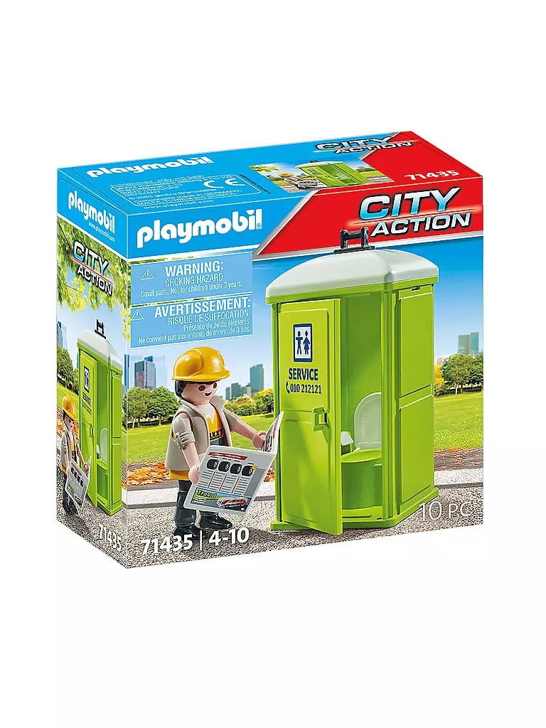 PLAYMOBIL | Mobile Toilette 71435 | keine Farbe