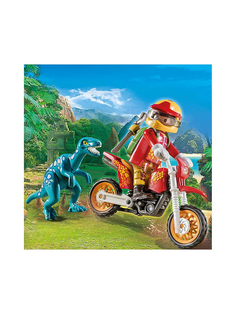 PLAYMOBIL | Motocross Bike mit Raptor 9431 | keine Farbe