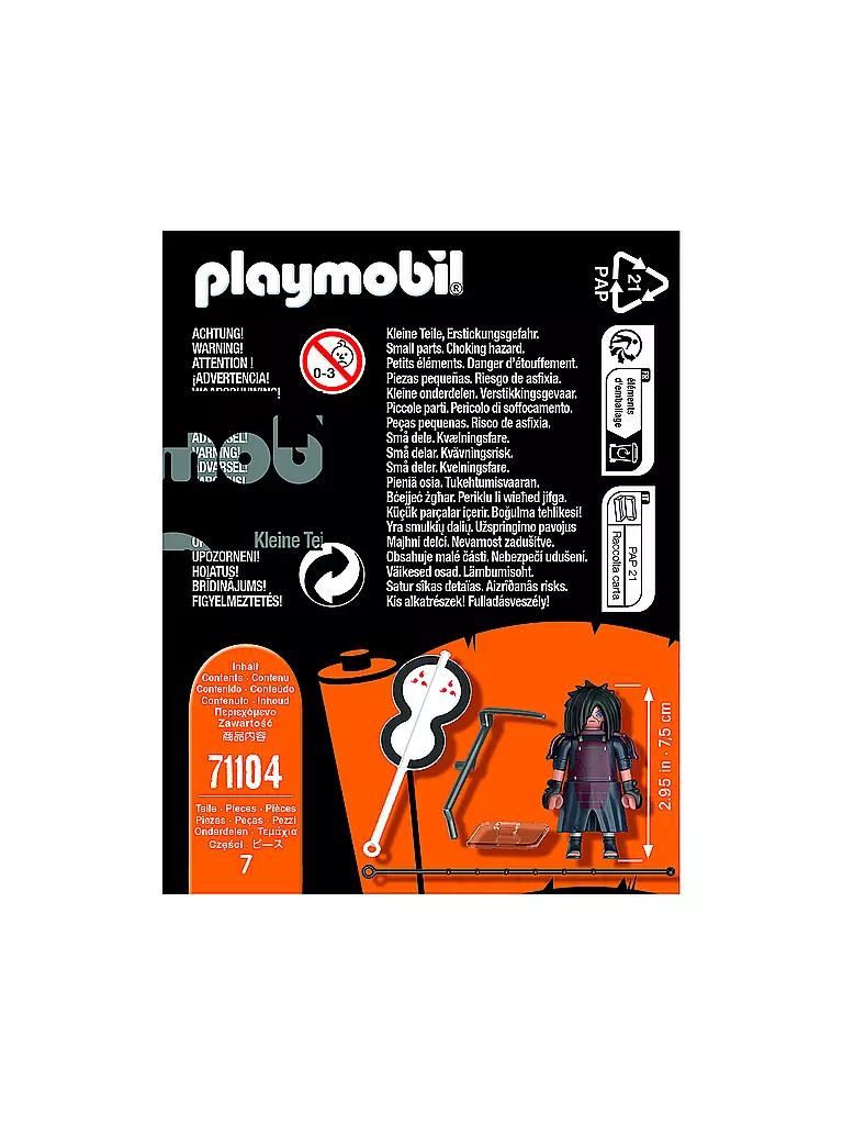 PLAYMOBIL | Naruto Shippuden - Madara 71104 | keine Farbe