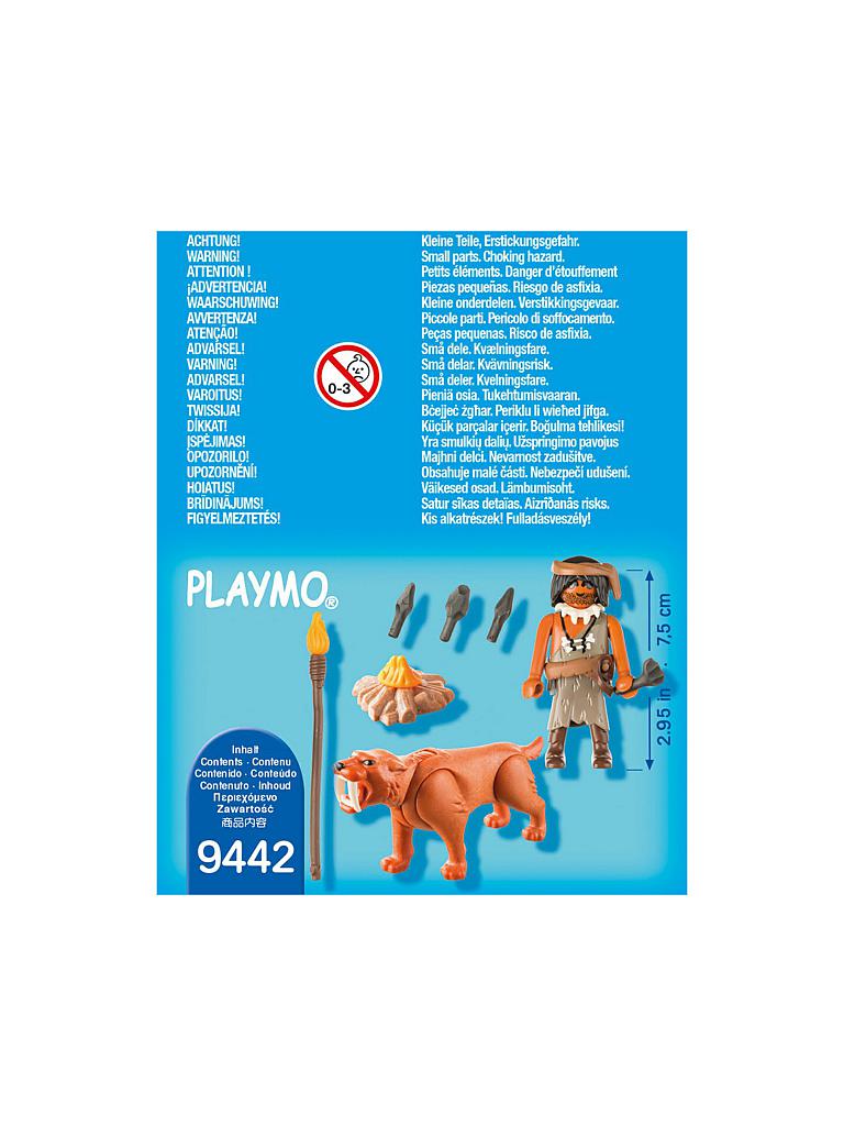 PLAYMOBIL | Neandertaler mit Säbelzahntiger 9442 | keine Farbe
