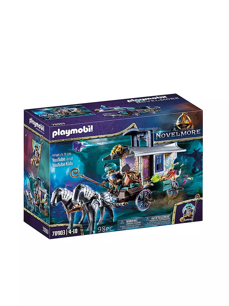 PLAYMOBIL | Novelmore - Violet Vale - Händlerkutsche 70903 | keine Farbe