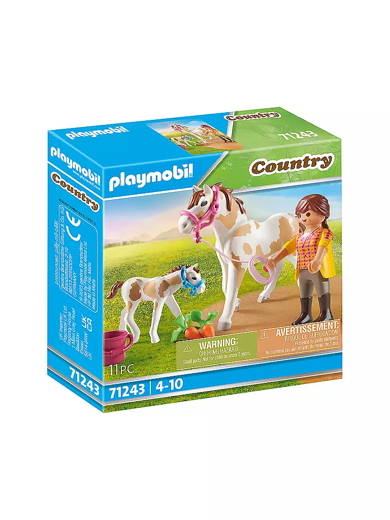 PLAYMOBIL | Pferd mit Fohlen 71243 | keine Farbe