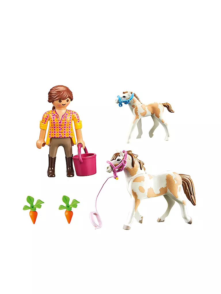 PLAYMOBIL | Pferd mit Fohlen 71243 | keine Farbe