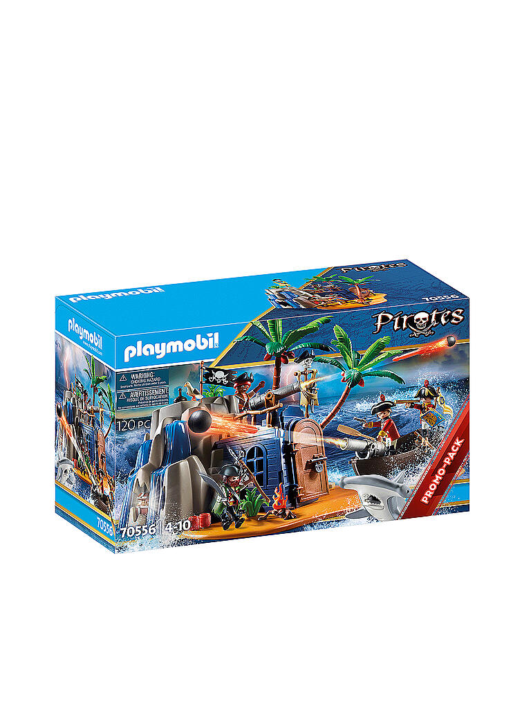 PLAYMOBIL | Pirates - Pirateninsel mit Schatzversteck 70556 | keine Farbe