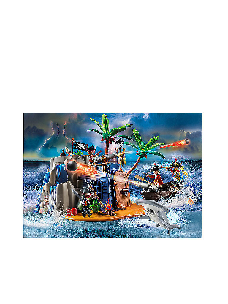 PLAYMOBIL | Pirates - Pirateninsel mit Schatzversteck 70556 | keine Farbe