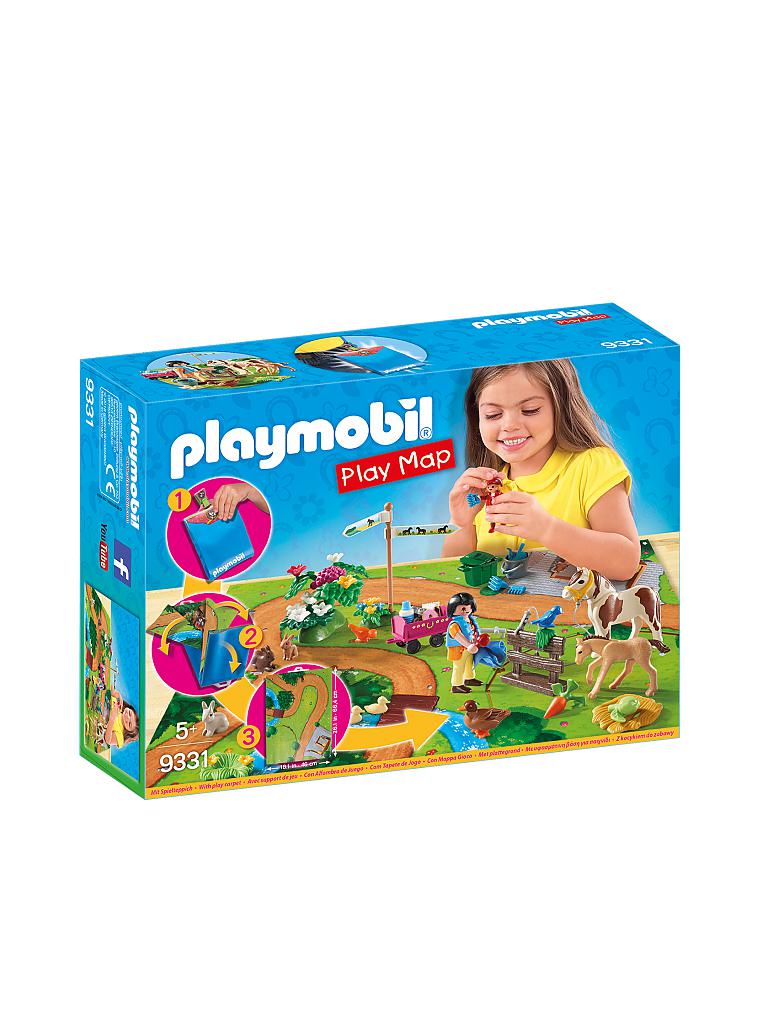 PLAYMOBIL | Play Map - Ponyausflug 9331 | transparent