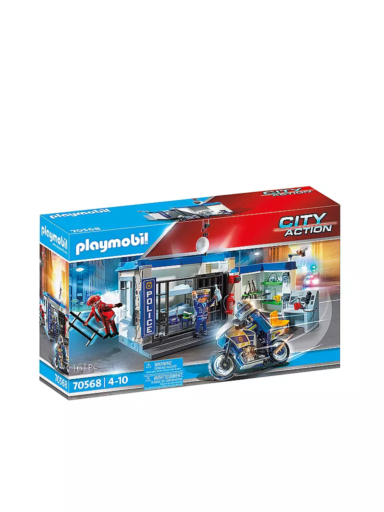 PLAYMOBIL | Polizei: Flucht aus dem Gefängnis 70568 | keine Farbe